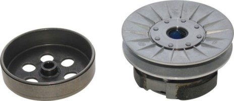 Clutch - Drive Pulley with Clutch Bell, Yamaha, Majesty 250, 16 Spline - 30A3716 - PBC1287F1
