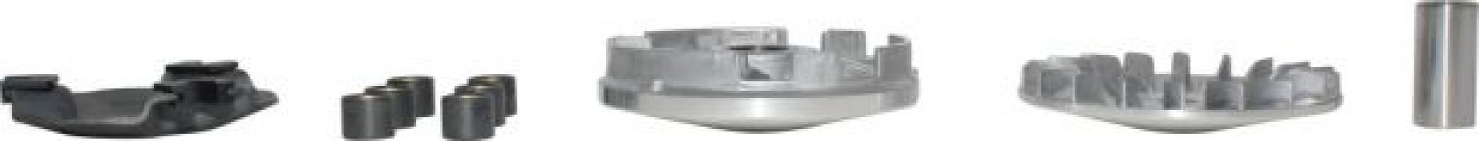 Clutch - Variator, Yamaha, 50cc, 4 Stroke, 17 Spline - 30A3604 - PBC1323F1