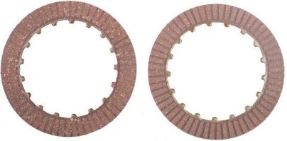 Clutch Plate Set - Manual, 125cc, Kick & Electric Start, 2pc - 30A4005 - PBC1212F1