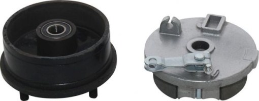Drum Brake Assembly - 4 Bolt, M10, Right Side - 90A5130 - PBC748F1