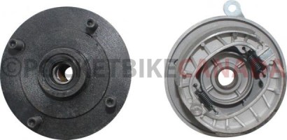 Drum Brake Assembly - 4 Bolt, M10, Right Side - 90A5130 - PBC748F1