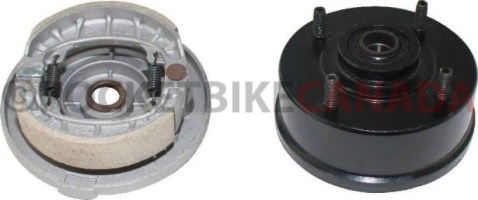 Drum Brake Assembly - 4 Bolt, M8, Right Side - 90A5135 - PBC769F1