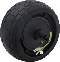Electric Motor & Wheel Assembly - 48V, 800W, SHOK Scooters Graviton - PBC10SF1