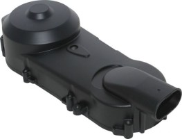 Engine Cover - Crank Case Cover, GY6 125cc, 150cc, Left, Short Case (430mm) - 70A2643 - PBC1653F1