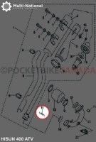 Exhaust_Pipe_Spring_ _Hisun_400 800cc_4pcs_1