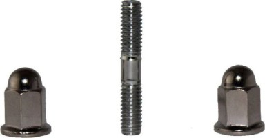 Exhaust Stud and Cap Nut - 6mm set (4pcs) - HWN9906 - PBC2902F1