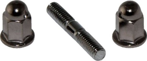Exhaust Stud and Cap Nut - 6mm set (4pcs) - HWN9906 - PBC2902F1