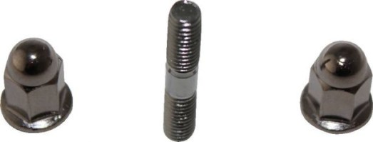 Exhaust Stud and Cap Nut - 6mm set (4pcs) - HWN9906 - PBC2902F1