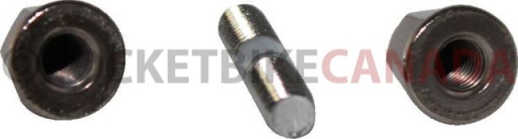 Exhaust Stud and Cap Nut - 6mm set (4pcs) - HWN9906 - PBC2902F1