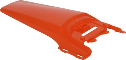 Fender - Rear, Plastic, 50cc to150cc, Dirt Bike, Orange (1 pc) - 70D7112OG - PBC536F1