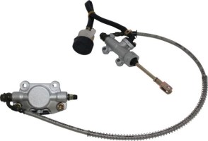 Foot/Rear Brake Lever and Caliper Assembly - 90A4240 - PBC751F1