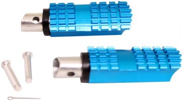 Foot Peg- Dirt Bike, Metal, Blue - 40D5050BU - PBC643F1