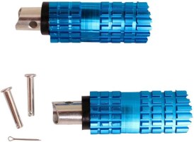Foot Peg- Dirt Bike, Metal, Blue - 40D5050BU - PBC643F1