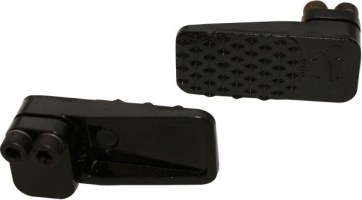 Foot Pegs - Dirt Bike, Metal - 40D5015BK - PBC628F1