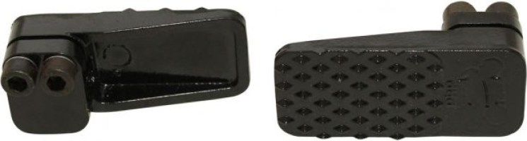 Foot Pegs - Dirt Bike, Metal - 40D5015BK - PBC628F1