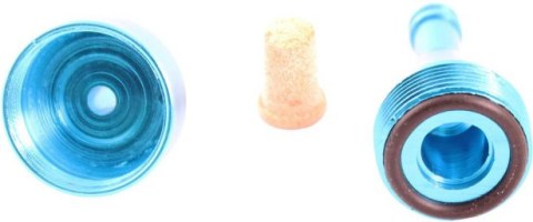 Fuel Filter - Aluminum, CNC, Blue - 20A5230BU - PBC2480F1