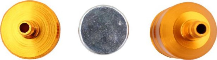 Fuel Filter - Aluminum, CNC, Gold - 20A5230GD - PBC2489F1