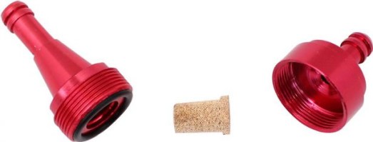 Fuel Filter - Aluminum CNC, Red - 20A5230RD - PBC2581F1