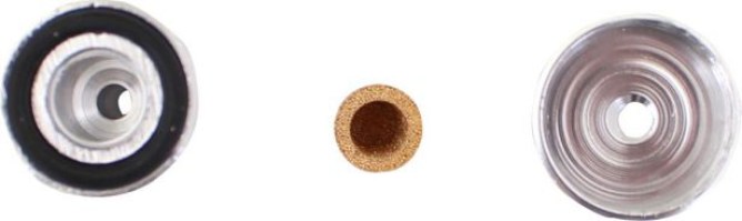 Fuel Filter - Aluminum, CNC, Silver - 20A5220SV - PBC2465F1