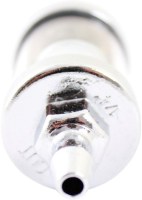 Fuel Filter - Aluminum, CNC, Transparent Fluid Window, Chrome Silver - 20A5250SV - PBC2582F1