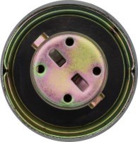 Fuel Tank Cap - Metal, Chrome - 20A4128CR - PBC2485F1