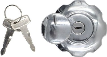 Fuel Tank Cap - Metal, Locking, ATV, 300cc, 550cc Bandito 300 - PBC20139FF1