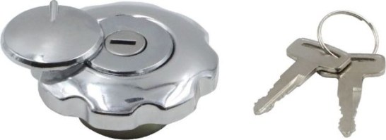Fuel Tank Cap - Metal, Locking, ATV, 300cc, 550cc Bandito 300 - PBC20139FF1