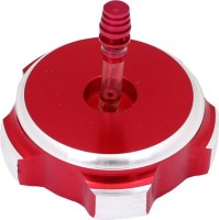 Fuel Tank Cap - Red, Aluminum - 20A4121RD - PBC2614F1