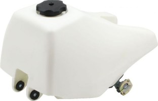 Gas Tank - PW80 Profile, 80cc,Dirt Bike, Yamaha, White - 20A4735WT - PBC2589F1
