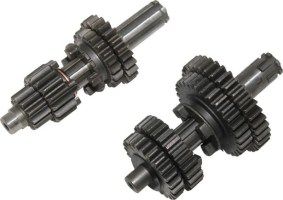 Gear Set - Manual, Kick Start, 50cc to 110cc, 1-0-2-3-4 - 20A6610 - PBC1601F1