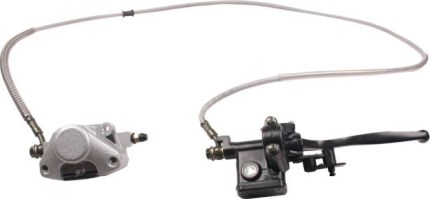 Hand Brake Lever and Caliper Assembly - 90A4110 - PBC828F1