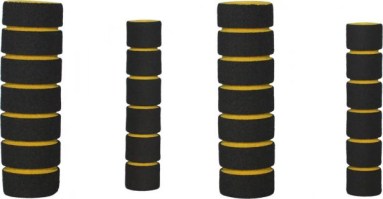 Hand Grips - Foam, Yellow, 4pc Set - 70D1700YW - PBC2773F1
