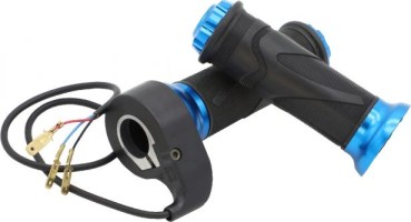 Throttle Lever - Twist Grip, Scooter, Blue (Set) - 70C3205BU - PBC2738F1
