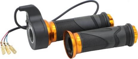 Throttle Lever - Twist Grip, Scooter, Gold (Set) - 70C3205GD - PBC2744F1