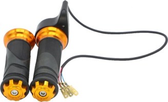 Throttle Lever - Twist Grip, Scooter, Gold (Set) - 70C3205GD - PBC2744F1