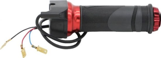 Throttle Lever - Twist Grip, Scooter, Red (Set) - 70C3205RD - PBC2732F1
