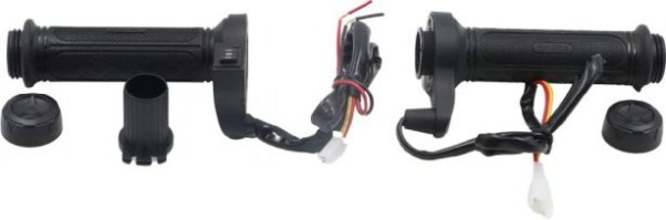 Heated Grips - Universal 22mm/27mm, 3-Stage, Dual Cable Twist Throttle - PBC630F1