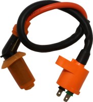 Ignition Coil - 2 Prong, GY6, Performance Pro, Orange - 10A2022 - PBC1979F1