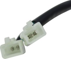 Ignition Key Switch - 4 Wire, Two Plug, Male, Plastic - 10A4241 - PBC1986F1