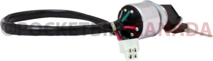 Ignition Key Switch - 4 Pin Female, Metal - 10A4262 - PBC2261F1