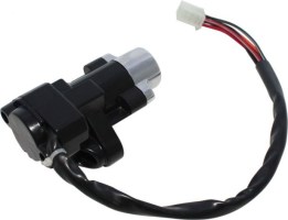 Ignition Key Switch - 6 Wire, 6 pin Male, Metal, Steering Lock, Scooter, GY6 - 10A4256 - PBC2136F1