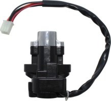Ignition Key Switch - 6 Wire, 6 pin Male, Metal, Steering Lock, Scooter, GY6 - 10A4256 - PBC2136F1
