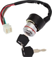 Ignition Key Switch - 6 pin (9 slot) Female, Metal - 10A4261 - PBC2030F1