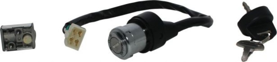 Ignition Key Switch - CFMoto, CF500, Lock Assembly - 10A4238 - PBC2101F1