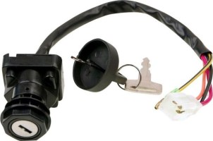 Ignition Key Switch - Suzuki LTZ50, LT80, LT-4WD, LTF250, LT250F , LTF300F, LTF4 - PBC10AF1