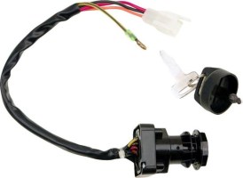 Ignition Key Switch - Suzuki LTZ50, LT80, LT-4WD, LTF250, LT250F , LTF300F, LTF4 - PBC10AF1