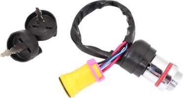 Ignition Key Switch - 300cc, 2x4, 4x4 and 4x4 IRS inc. LOCK - 10A4200 - PBC2032F1