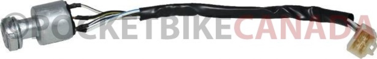 Ignition Key Switch - XY1100, Chironex 1000cc, 1100cc, with Lockable Gas Cap - 10A4298 - PBC2325F1