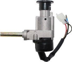 Ignition Key Switch - Yamaha Cygnus, SPT 150, 3 pin Male, Steering Lock - 10A4272 - PBC2229F1