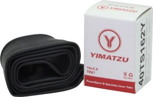 Inner Tube - Yimatzu 16x2.50, TR87, Angled Valve Stem - 40TS162YF1